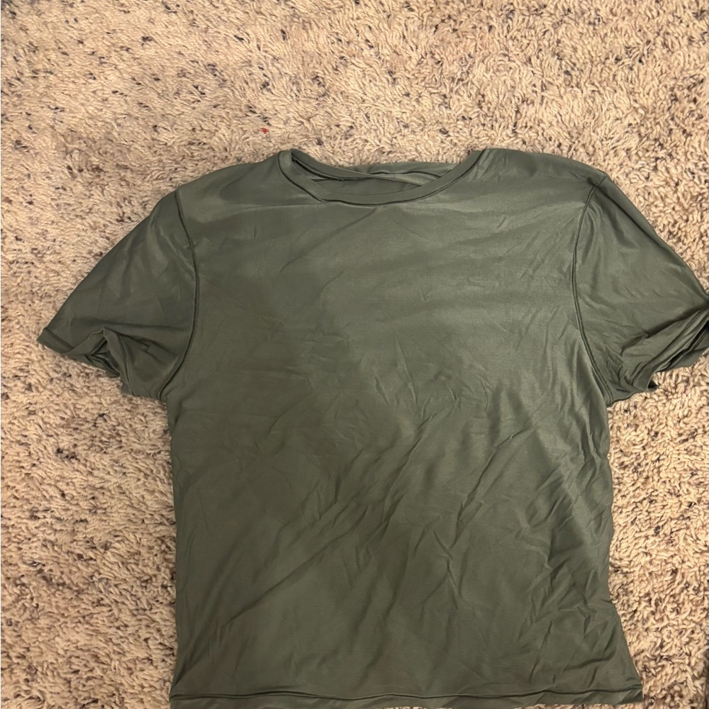 Aerie Olive Short Sleeve Tee
